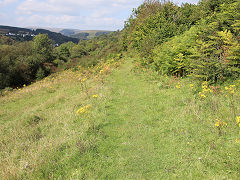 
The tramway from Pant to the sand pits at Pontsticill, September 2021