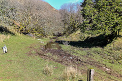 
The remains of Torpantau Station, March 2020