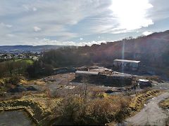 
Vaynor Quarry, Merthyr, March 2020 © Drone photos courtesy of Gwyn Jenkins