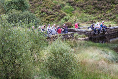 
The upper dam at Blaenrhondda, September 2019