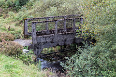 
The upper dam at Blaenrhondda, September 2019