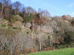 Hafod Colliery quarry, November 2021