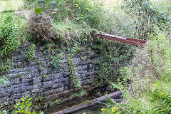 
Glyncorrwg Pits bridge, Blaengwynfi, August 2016