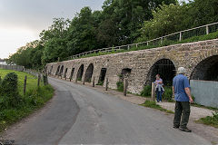 The Watton limekilns from the East, June 2017