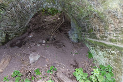 
One of the collapsed kilns, Watton, June 2017