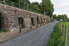 The Watton limekilns from the West, June 2017