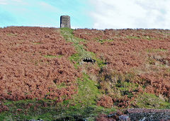 Cwm Pelenna Colliery ventilation flue © Photo courtesy of Gwyn Jenkins