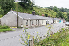 
Single storey miners cottages, Gelli Houses, Cymmer, August 2016