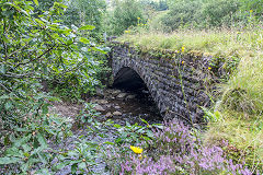 
GWR stone bridge, Gelli, Cymmer, August 2016