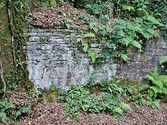 The brakehouse at the top of Graig Gwladys incline, July 2021
