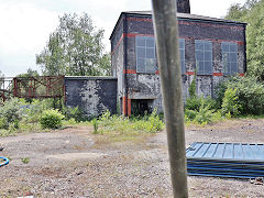 Hafod Copperworks engine houses, June 2023