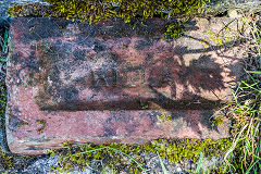 
'Killay', a brick from Evan-Bevin Co, Killay brickworks, Clyne, Swansea, fould near Weobley Castle, Gower