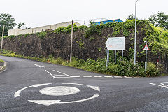Neath Abbey Ironworks coke ovens and charging area, June 2018