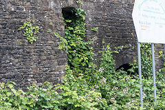 Neath Abbey Ironworks coke ovens and charging area, June 2018