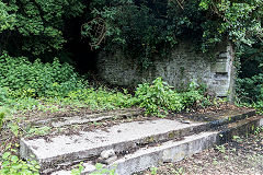 Neath Abbey Ironworks furnaces, June 2018