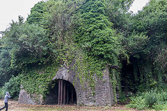 Neath Abbey Ironworks furnaces, June 2018