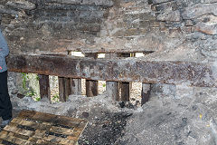 Neath Abbey Ironworks furnaces, June 2018