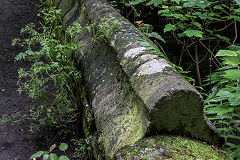 
Neath Abbey Ironworks, Heol Draw weir, June 2018