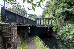 
Tennant Canal Vale of Neath Railway bridge, designed by Isambard Kingdom Brunel, Cadoxton, September 2018