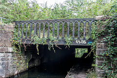 Tennant Canal Vale of Neath Railway bridge, designed by Isambard Kingdom Brunel, Cadoxton, September 2018