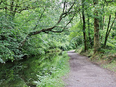 Neath Canal at Resolven, July 2022