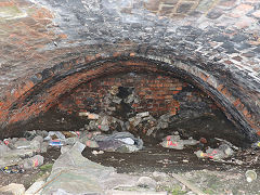 Smiths Canal tunnel at White Rock Copperworks, Swansea, June 2023