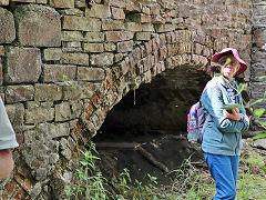 Smiths Canal tunnel at White Rock Copperworks, Swansea, June 2023