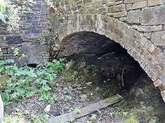 
Smiths Canal tunnel at White Rock Copperworks, Swansea, June 2023