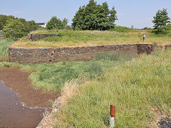 
White Rock Copperworks dock, June 2023