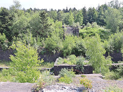 
White Rock Copperworks tip tramway, June 2023