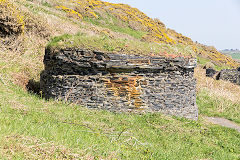 Powder house, St Brides slate quarry, Abereiddy Quarry, April 2015