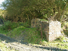 Broom Colliery loading dock, Saundersfoot, September 2008