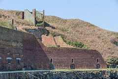 Porthgain Harbour Western ore chute,April 2015