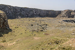 
Upper Pen Clegyr Quarry, Porthgain, April 2015