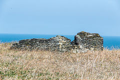 
Building by Pentop Cottages, Porthgain, April 2015