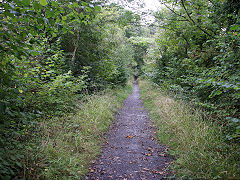 Begelly to Broom trackbed, Saundersfoot, September 2021