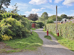 Heading towards the incline, September 2021