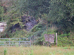 Broom Colliery loading dock, Saundersfoot, September 2021