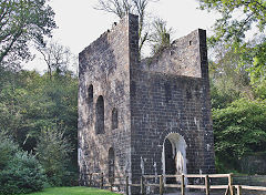 
Grove Colliery Cornish engine house, Saundersfoot, September 2021