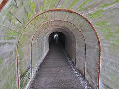 Third tunnel, Saundersfoot, September 2021