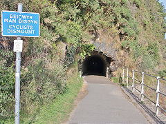 Third tunnel from Coppet Hall, Saundersfoot, September 2021