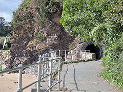 
Second tunnel at Coppet Hall, Saundersfoot, September 2021