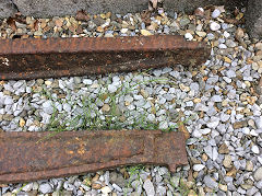 Saundersfoot Railway rail near Begelly, © Photo courtesy of Stewart Liles