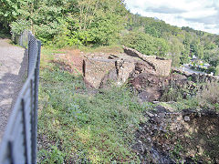 
Stepaside Ironworks furnace top, Saundersfoot, September 2021