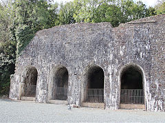 
Stepaside Ironworks furnace backs, Saundersfoot, September 2021