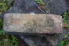 
Brick from Penwyllt Dinas Silica Brickworks, September 2016