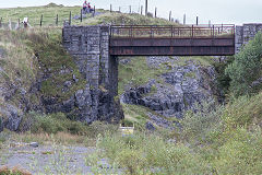 
Neath and Brecon Railway, access bridge to Penwyllt Quarry, September 2016