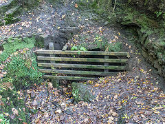 Cwm Gored East bank, mine No 6, October 2014