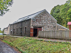 
Glynneath Gunpowder Factory, Search house, now the community hall near the main gate, October 2014