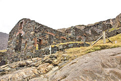 
The crusher building, Britannia Copper Mine, Snowdon, April 2014